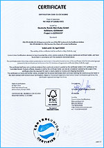 FSC Zertifikat